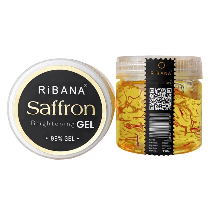 RiBANA Saffron Brightening Gel 130ml 