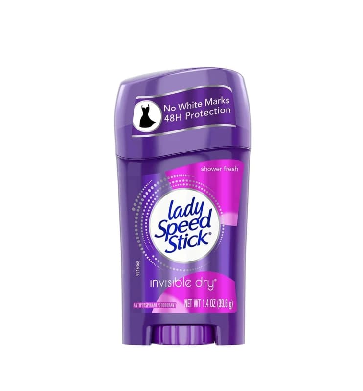 Lady Speed Stick Invisible Dry Deodorant Shower Fresh 39.6g 