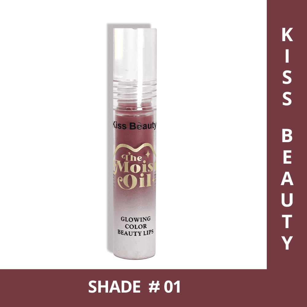 Kiss Beauty The Moist Oil Lipgloss (Shade 01) 