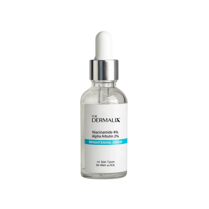 The Dermalix Niacinamide 4% + Alpha Arbutin 2% Brightening Serum 30ml