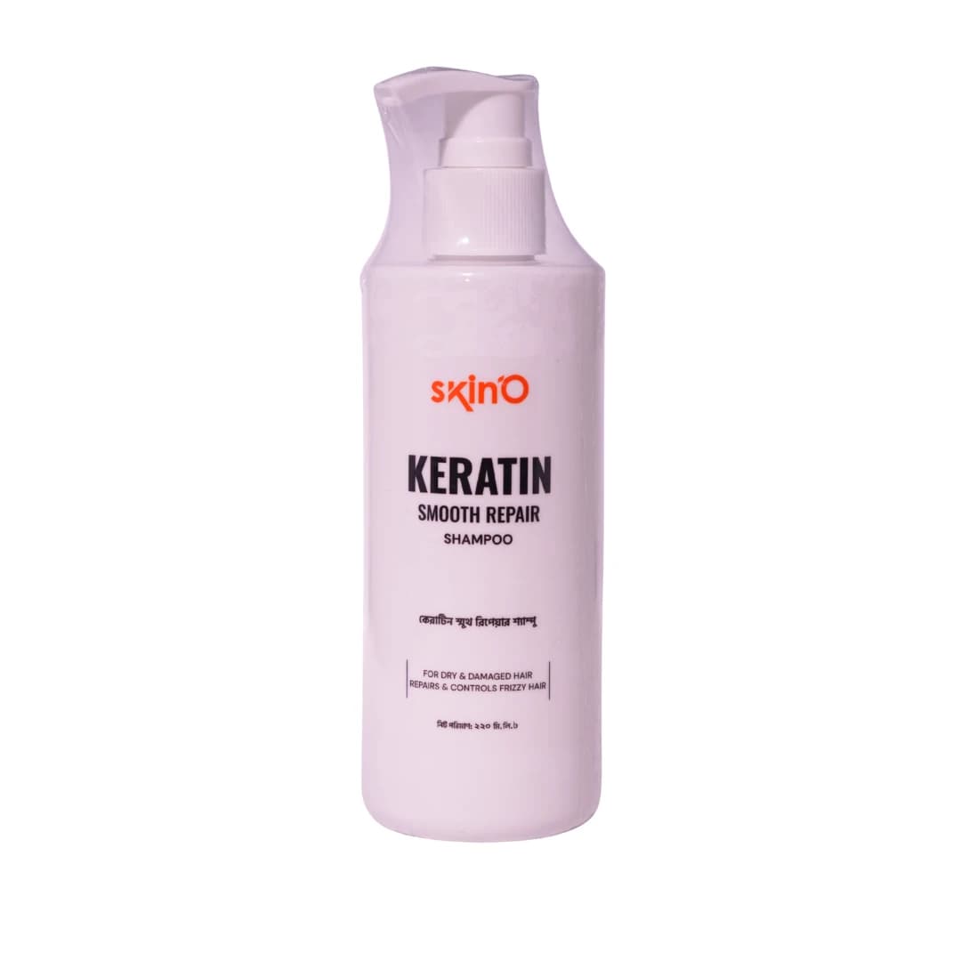 SkinO Keratin Smooth Repair Shampoo 220ml 