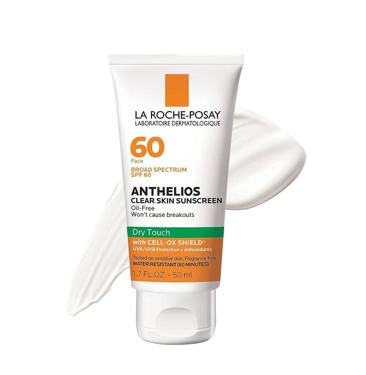 La Roche-Posay Anthelios Clear Skin Dry Touch Sunscreen SPF 60 (50ml) 