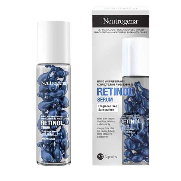 Neutrogena Rapid Wrinkle Repair  Retinol Serum 30Capsules 