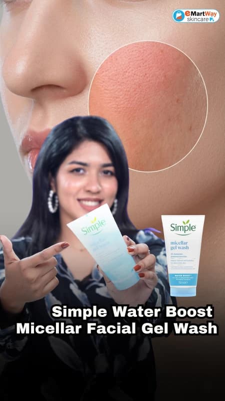 Simple Water Boost Micellar Facial Gel Wash 150ml