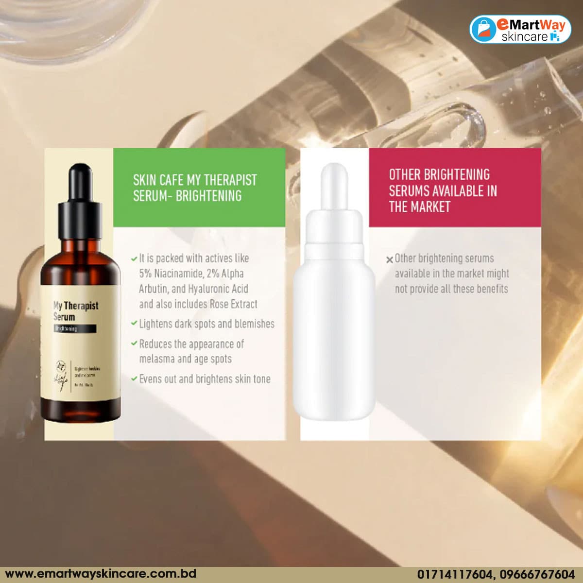Skin Cafe My Therapist Serum Brightening 30ml 
