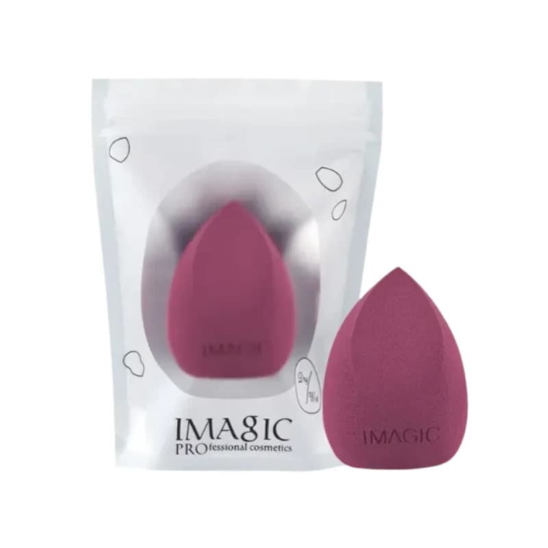 IMAGIC PROfessional Cosmetics Makeup Sponge Burgundy
