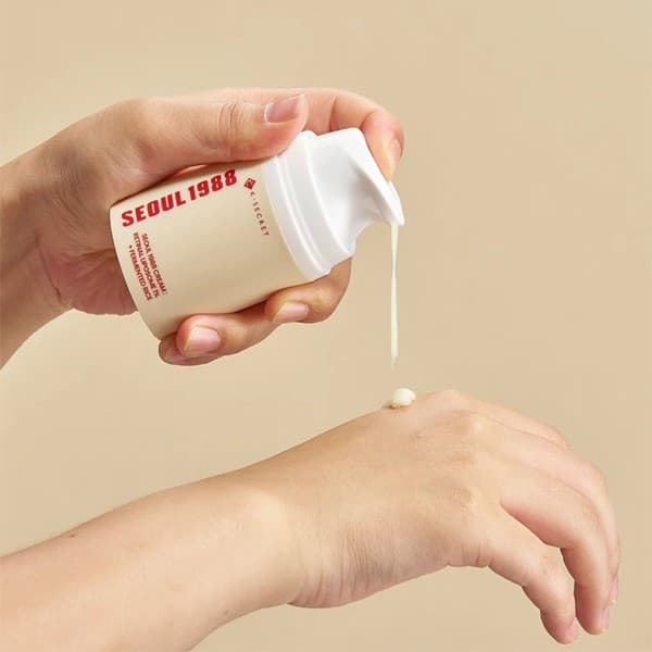 K-SECRET SEOUL 1988 Cream: Retinal Liposome 1% + Fermented Rice 50ml 