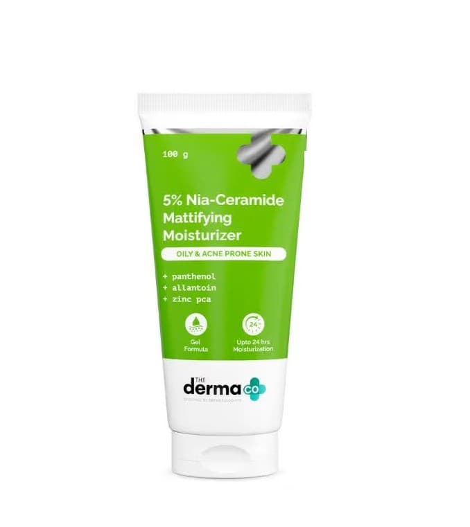 The Derma Co 5% Nia-Ceramide Mattifying Moisturizer 100g 
