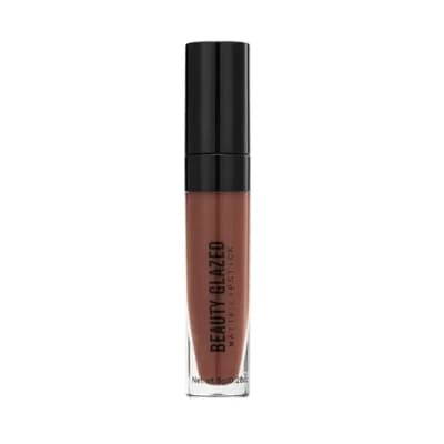Beauty Glazed Matte Lipstick (104- Dark Brown) 8g
