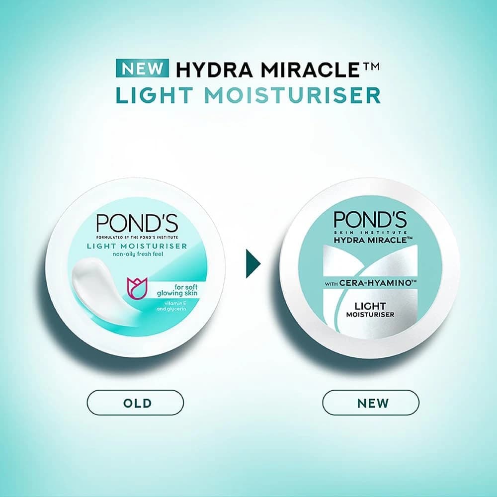 Ponds Light Moisturiser Non Oily Fresh Feel 100ml