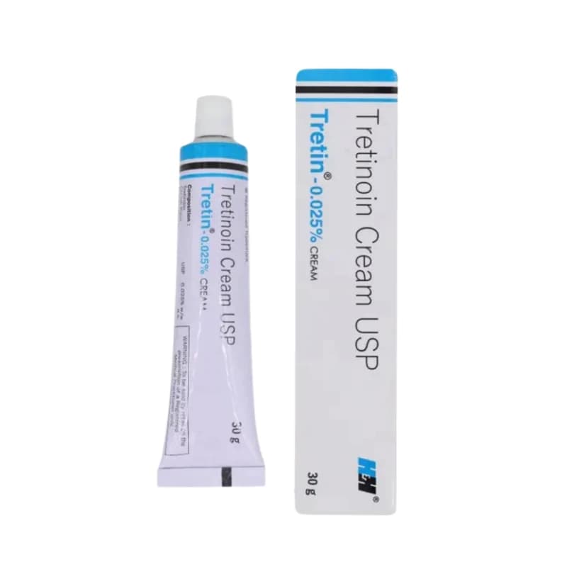H&H Tretinoin Cream USP Tretin 0.025% 30g