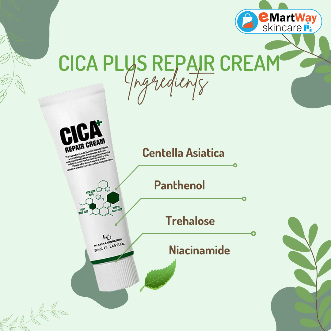 WSKINLAB Cica Plus Repair Cream 50ml 