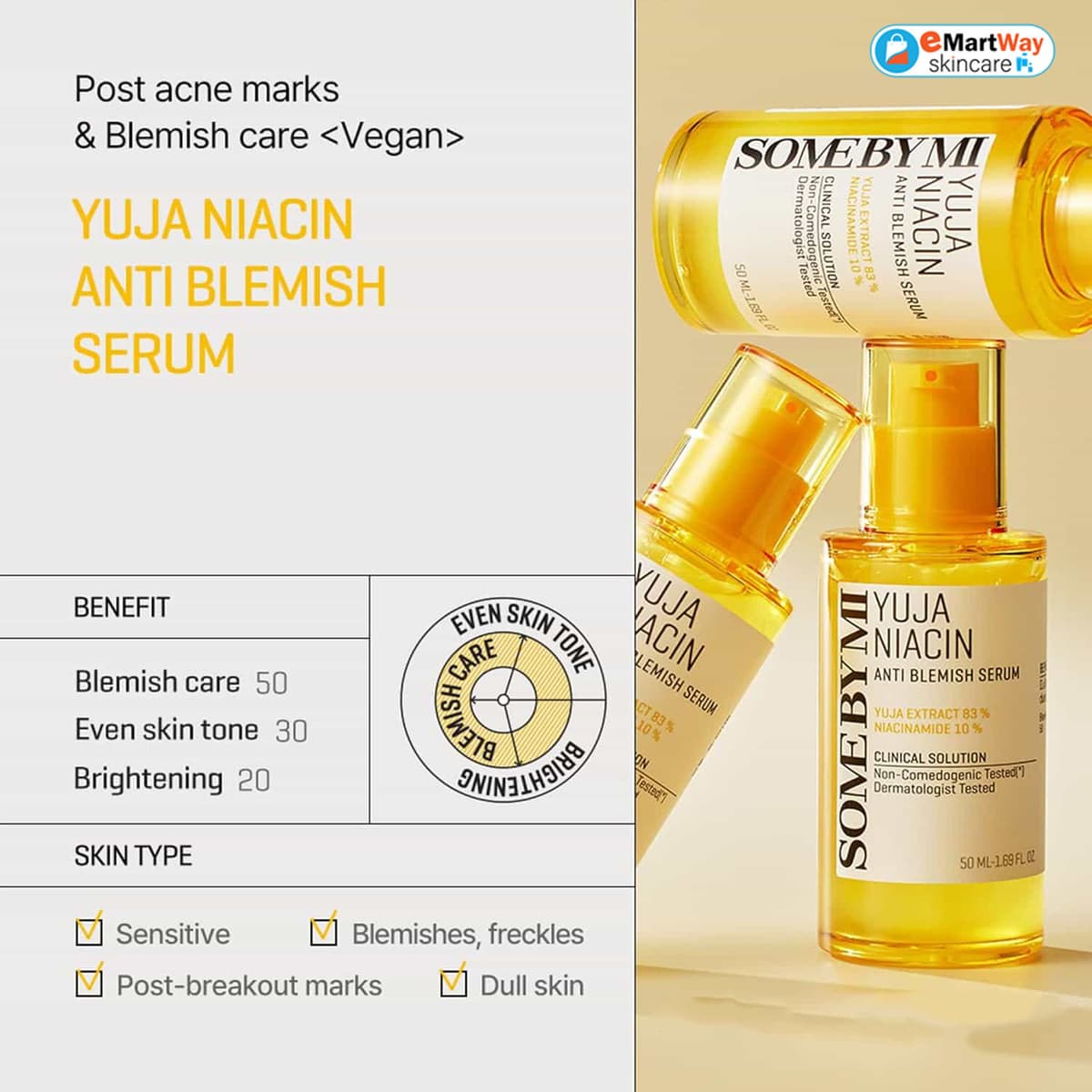 Some By Mi Yuja Niacin Anti Blemish Serum 50ml 