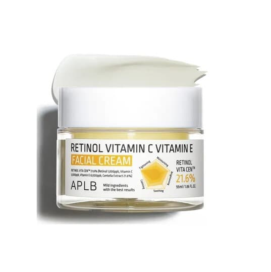 APLB Retinol Vitamin C Vitamin E Facial Cream 55ml 