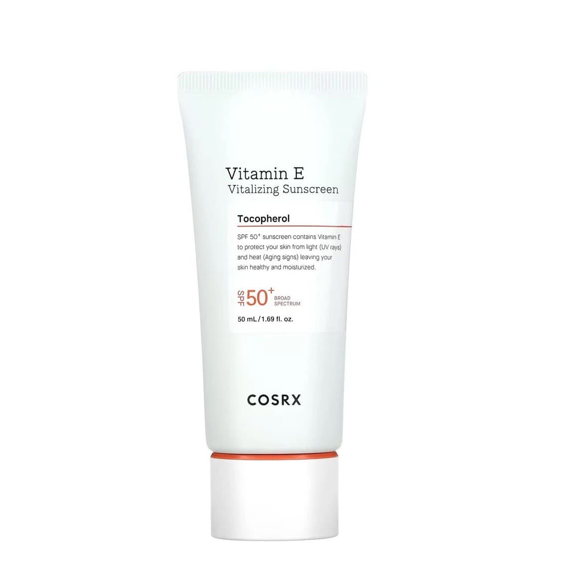 COSRX Vitamin E Vitalizing Sunscreen SPF50+ (50ml) (Exp:01/07/2026) 
