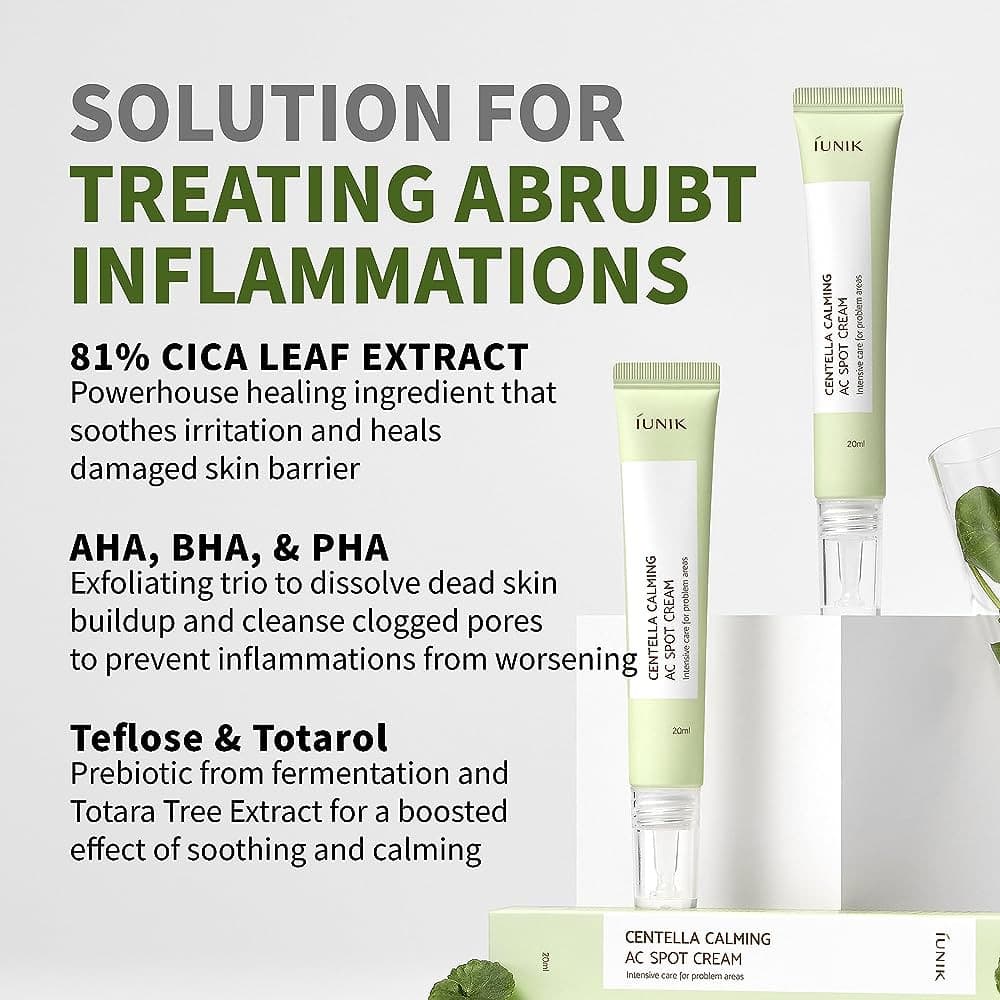 IUNIK Centella Calming AC Spot Cream 20ml 
