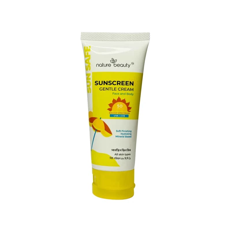 Nature Beauty Sunscreen Gentle Cream SPF50 PA+++ 50ml