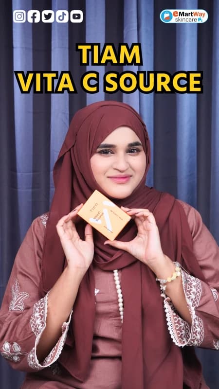 TIAM Vita C Source 15ml | 20% Vitamin C Brightening Serum for Dark Spots & Glowing Skin