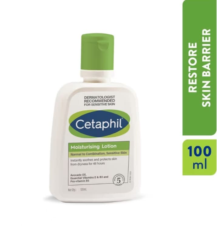 Cetaphil Moisturising Lotion Normal to Combination & Sensitive Skin 100ml 