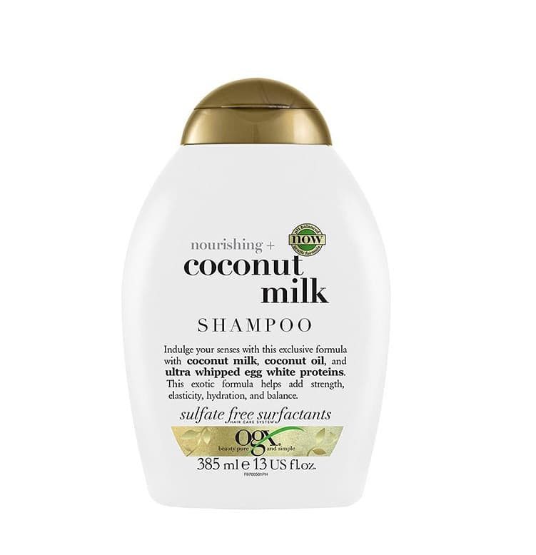 OGX Nourishing Plus Coconut Milk Shampoo 385ml 
