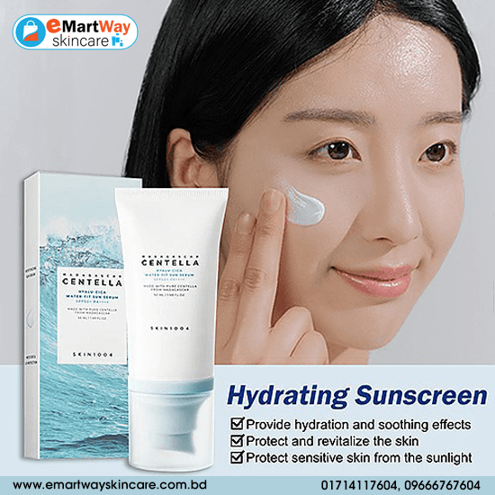 Skin1004 Madagascar Centella Hyalu-Cica Water-Fit Sun Serum SPF50+ PA++++ 50ml 