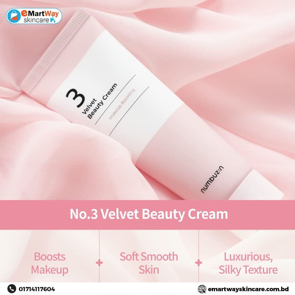 Numbuzin No.3 Velvet Beauty Cream 60ml 