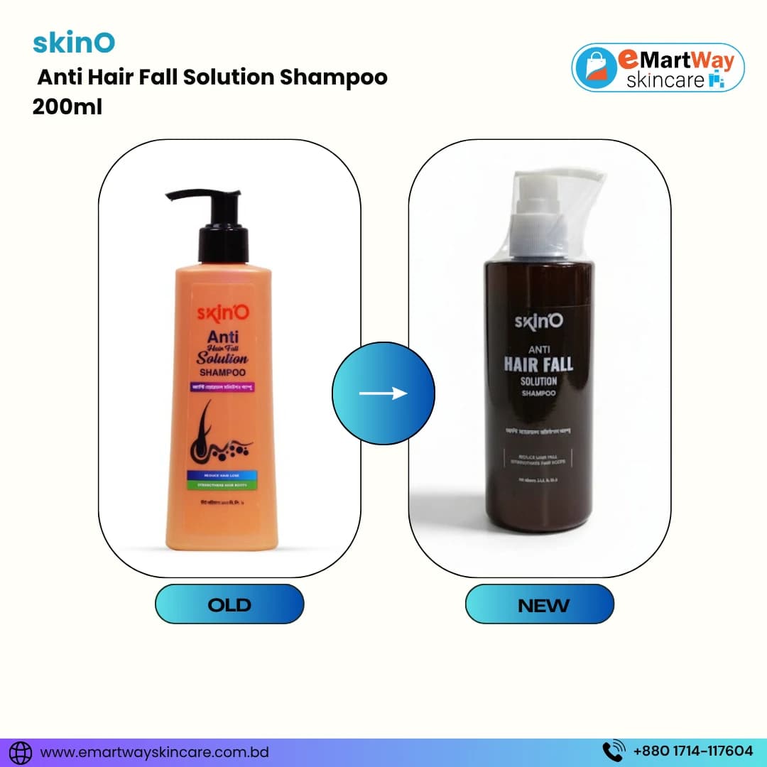 skinO Anti Hair Fall Solution Shampoo 220ml 