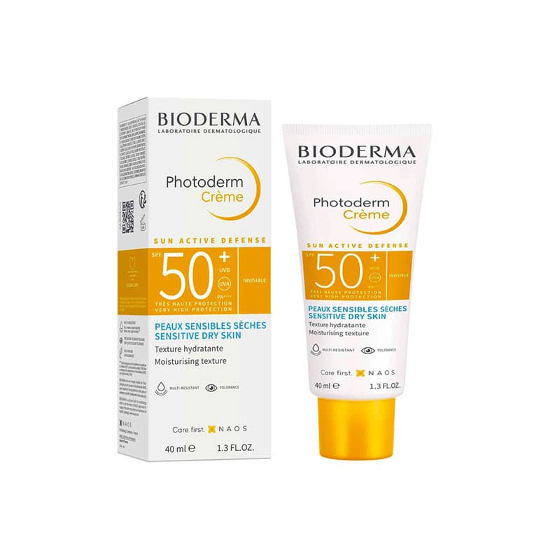 Bioderma Photoderm Creme SPF 50+ For Sensitive Dry Skin 40ml (Invisibile) 