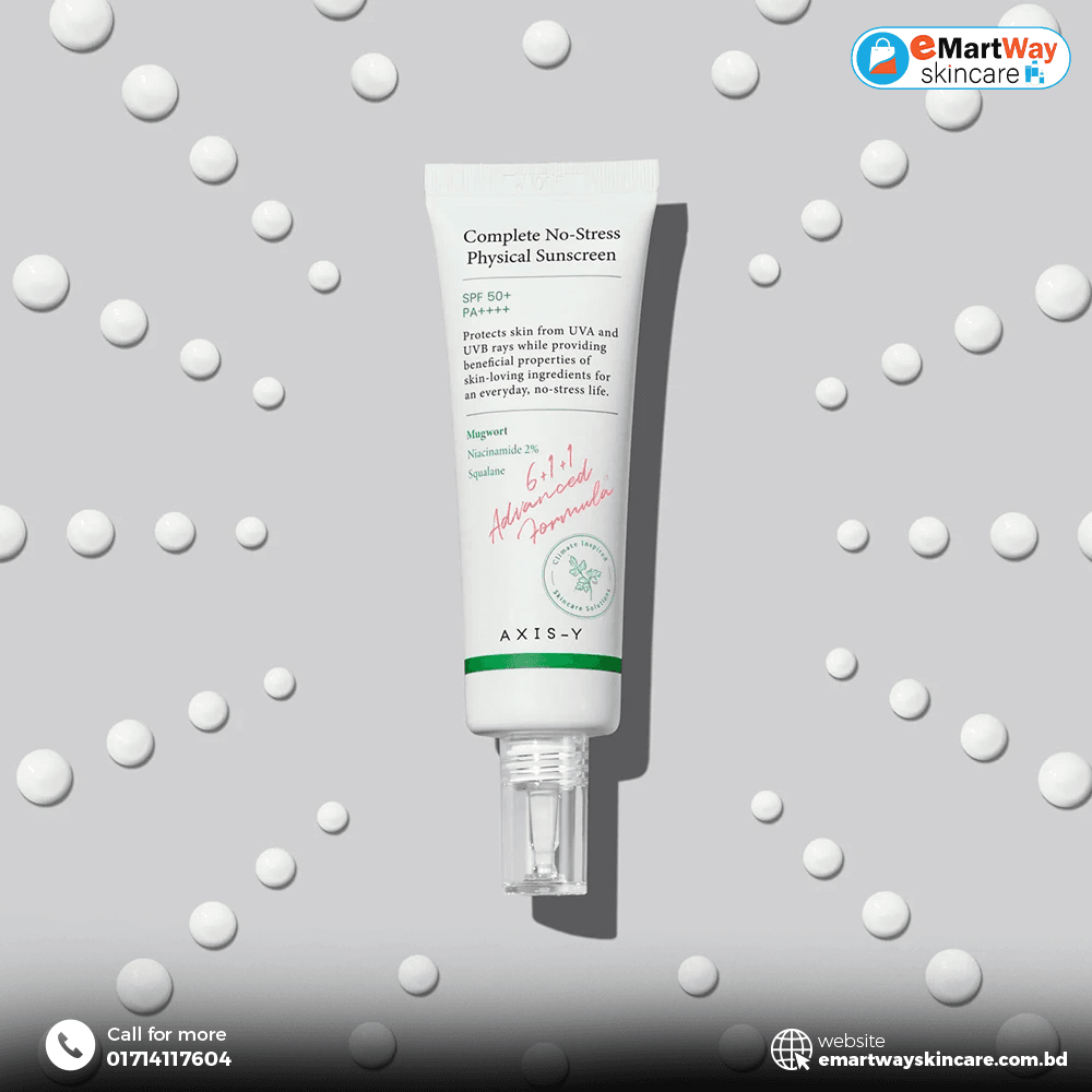 AXIS-Y Complete No-Stress Physical Sunscreen 50ml 