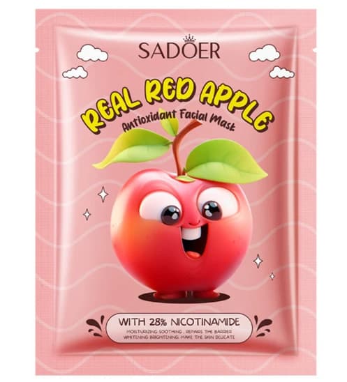 SADOER Real Red Apple Antioxidant Facial Mask 25g 