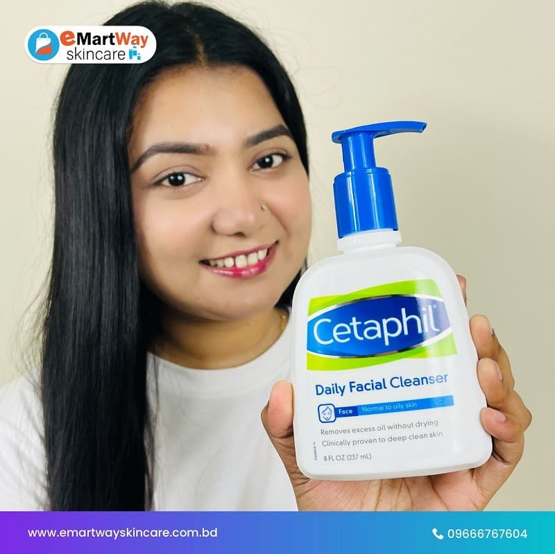 Cetaphil Daily Facial Cleanser Normal To Oily Skin 237ml (Face) 