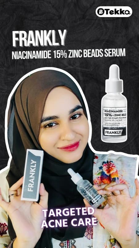 FRANKLY Niacinamide 15% Zinc Beads Serum 30ml
