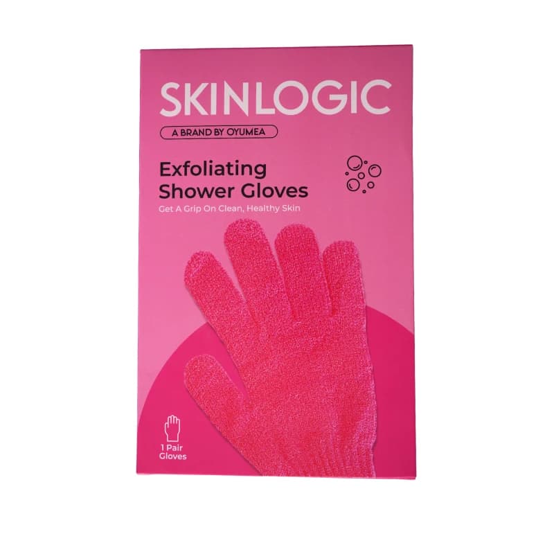Skinlogic Exfoliating Shower Gloves 1Pair 