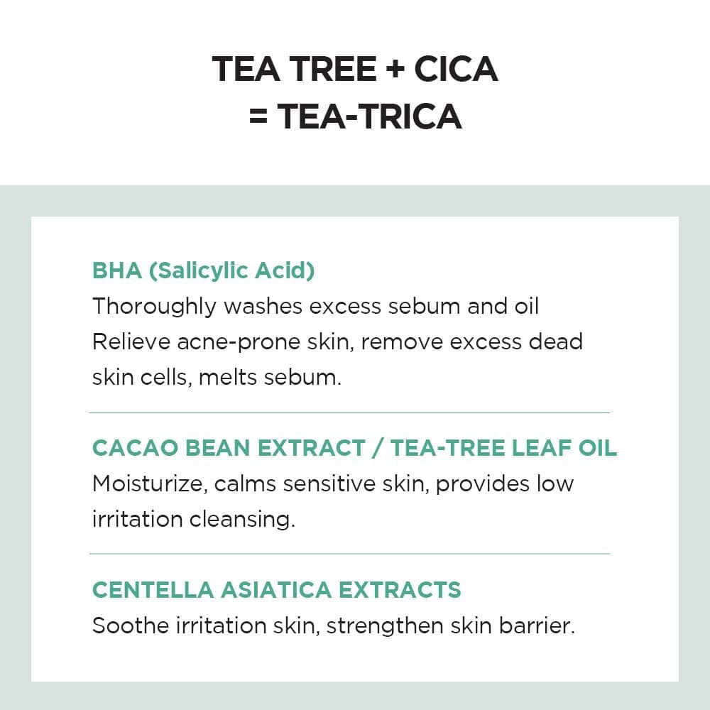 SKIN1004 Madagascar Centella Tea-Trica Bha Foam 125ml 