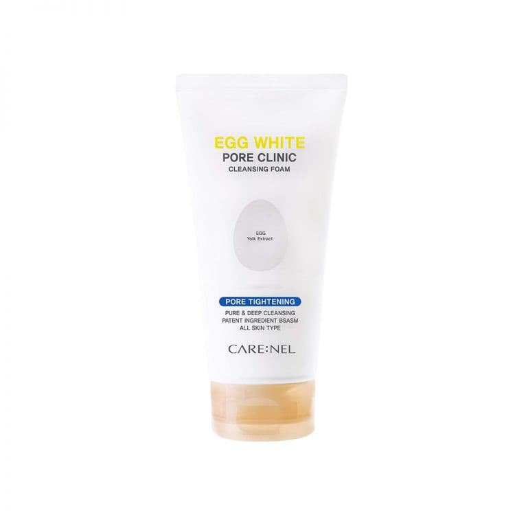 Carenel Egg White Pore Clinic Cleansing Foam 150ml 