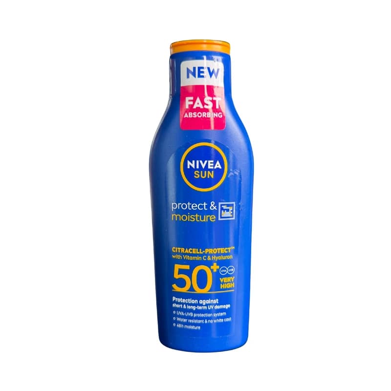Nivea Sun Protect & Moisture Lotion SPF 50+ 200ml