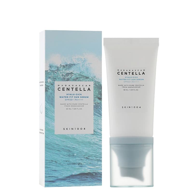 Skin1004 Madagascar Centella Hyalu-Cica Water-Fit Sun Serum SPF50+ PA++++ 50ml 