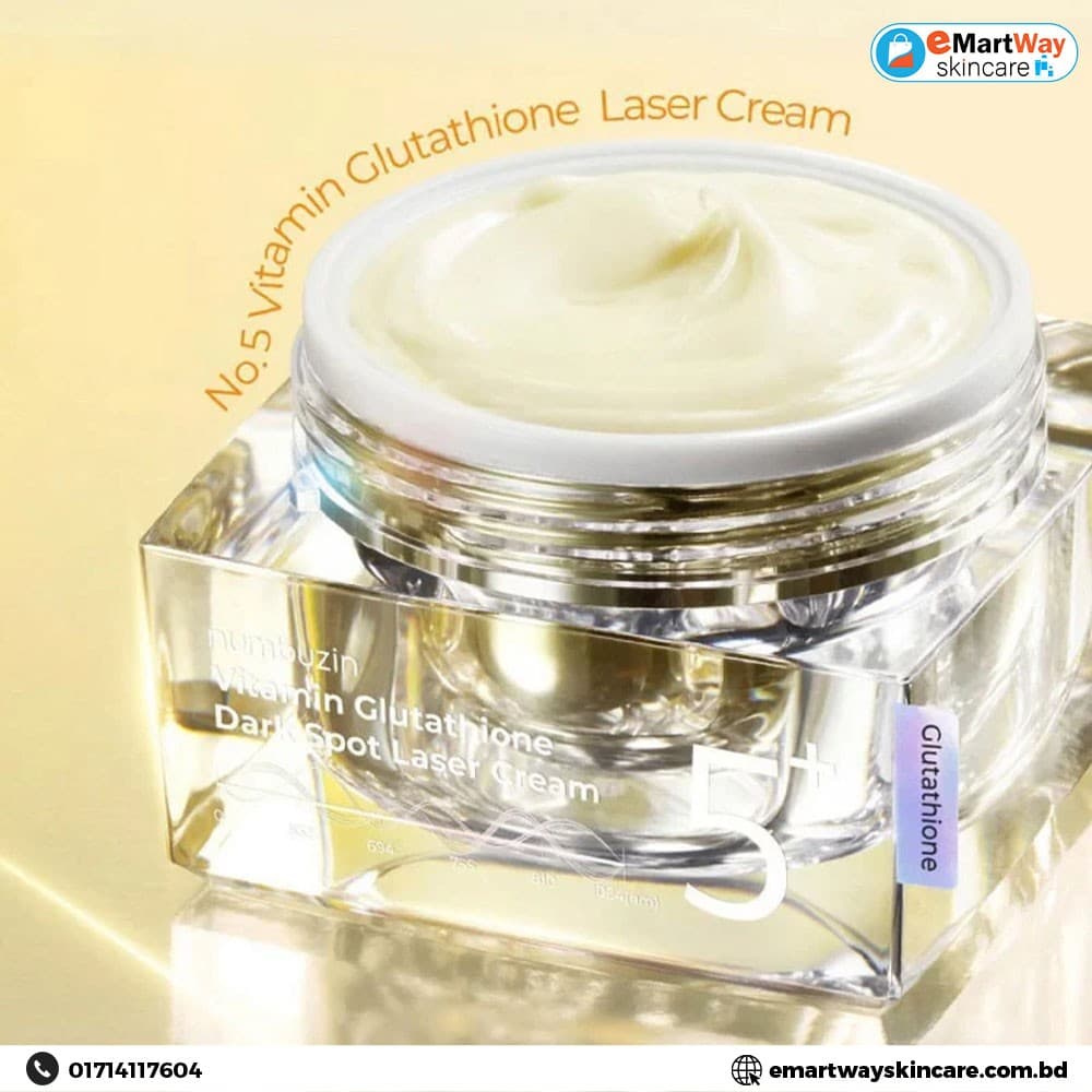 Numbuzin No. 5+ Vitamin Glutathione Dark Spot Laser Cream 50ml 