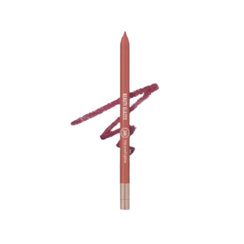 Beauty Glazed Lively Waterproof & Long Lasting Lip Liner B106 Rose Dust 0.6g 