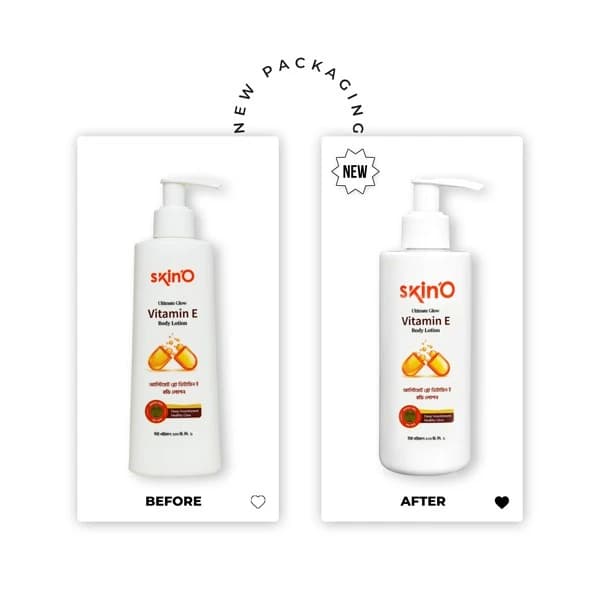 SkinO Ultimate Glow Vitamin E Nourishing Body Lotion 220ml 