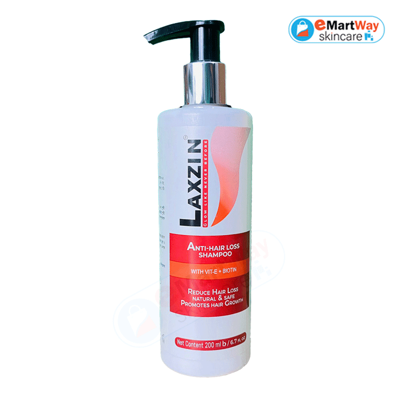 Laxzin Anti-Hair Loss Shampoo With Vitamin E & Biotin 400ml 