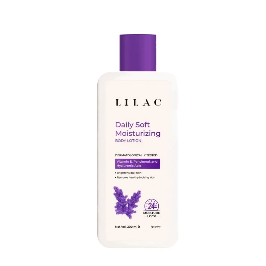 Lilac Daily Soft Moisturizing Body Lotion 200ml