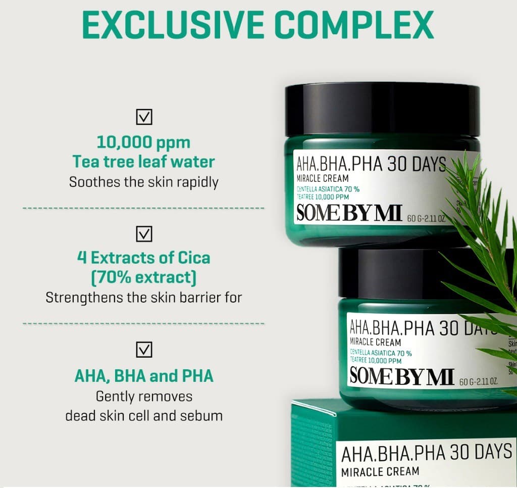 Some By Mi AHA BHA PHA 30 Days Miracle Cream 60g 