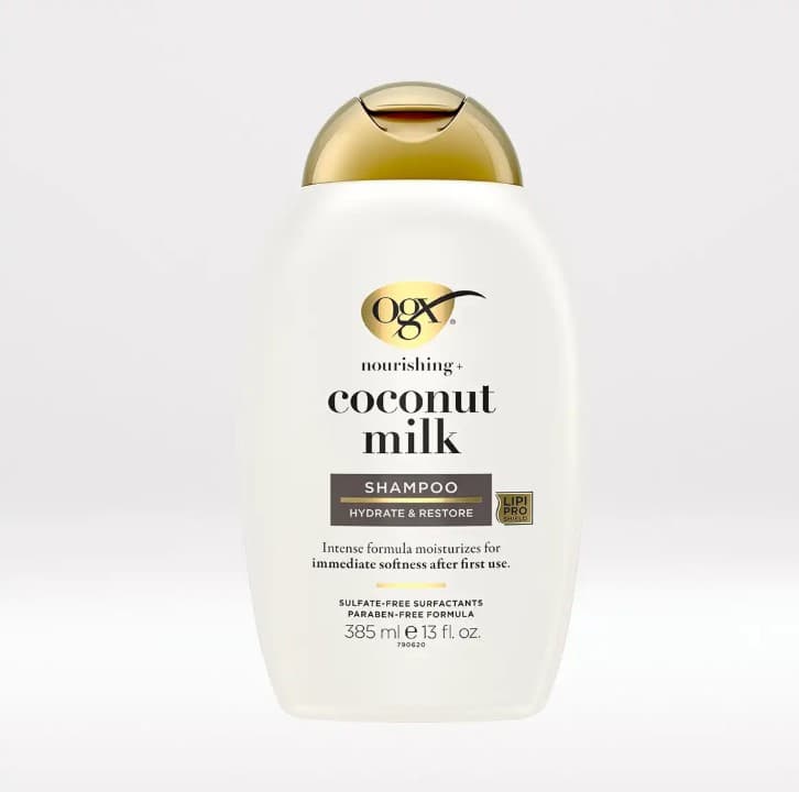 OGX Nourishing Plus Coconut Milk Shampoo 385ml 