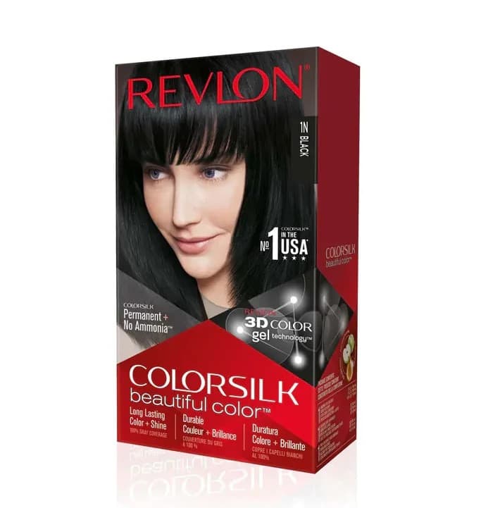 Revlon Colorsilk Hair Color- 1N Black 