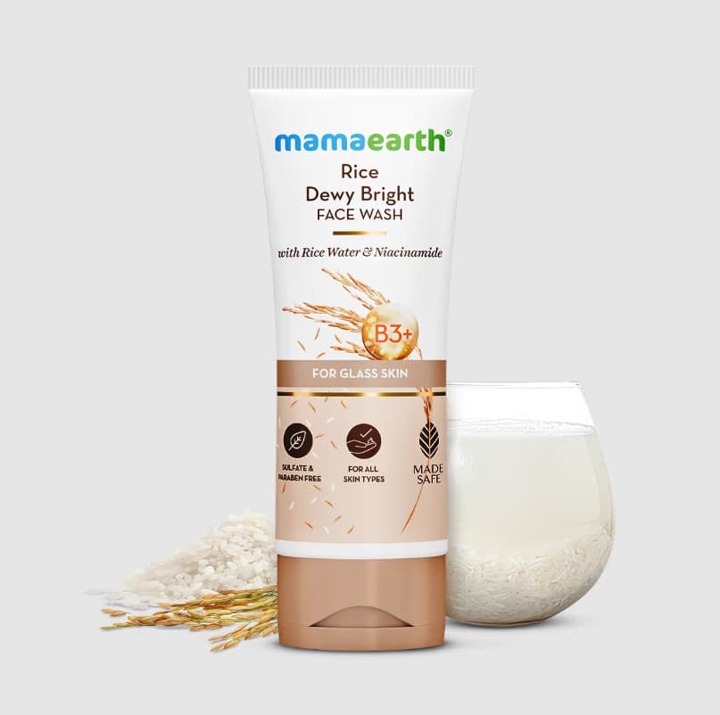 Mamaearth Rice Dewy Face Wash 100ml 