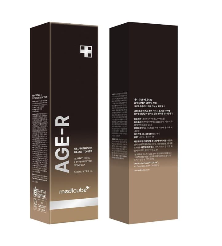 Medicube Age-R Glutathione Glow Toner 140ml (2027/04) 