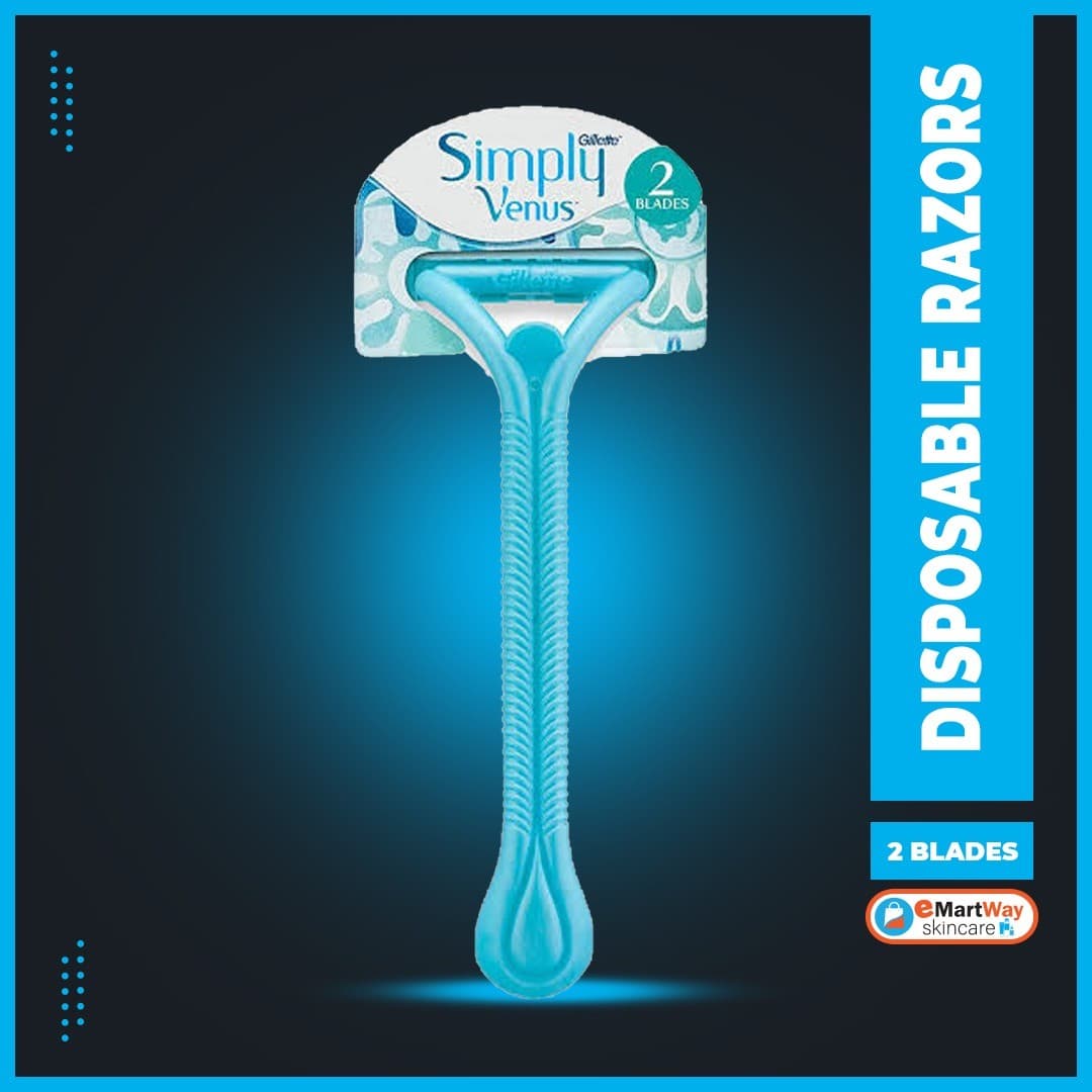 Gillette Simply Venus 2 Disposable Razor For Women 1Pcs 