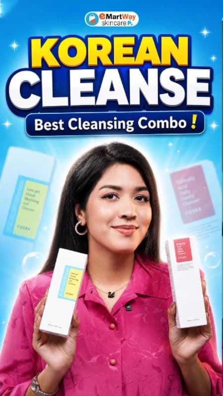 Korean Cleanse Combo | Best Korean Cleansing Skincare Set