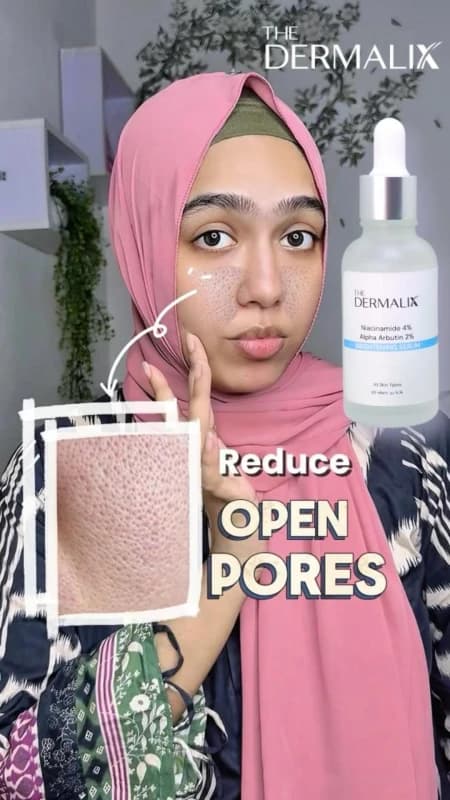 The Dermalix Niacinamide 4% + Alpha Arbutin 2% Brightening Serum